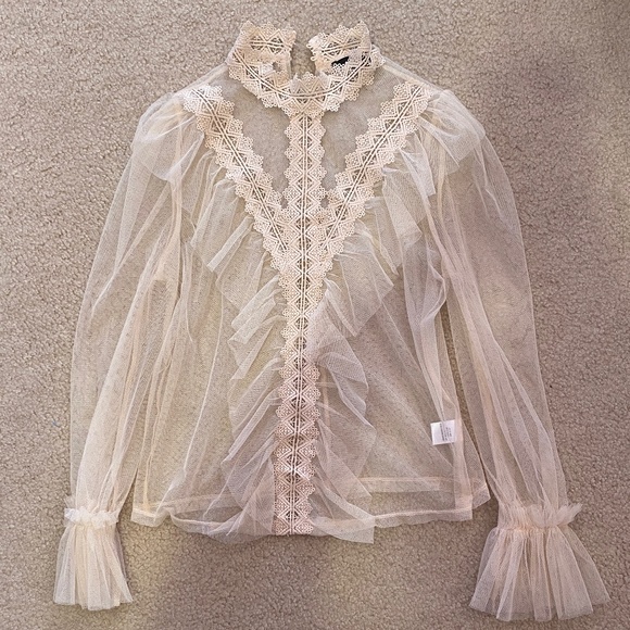 Tops - SOLD Lace blouse